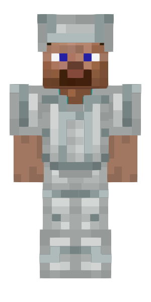 Fake iron armor avatar preview