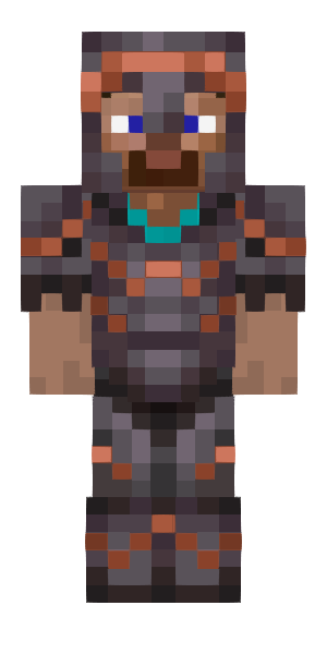 Netherite and copper avatar preview